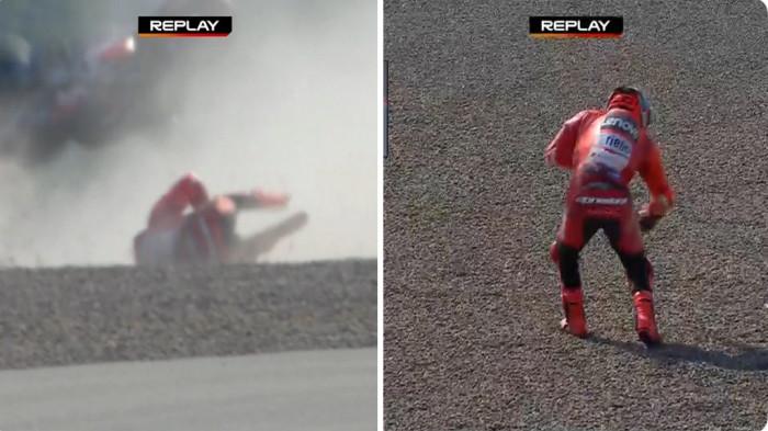 MARC Marquez Alami Patah Tulang Bahu Kanan usai Ditabrak Bezzecchi di ...