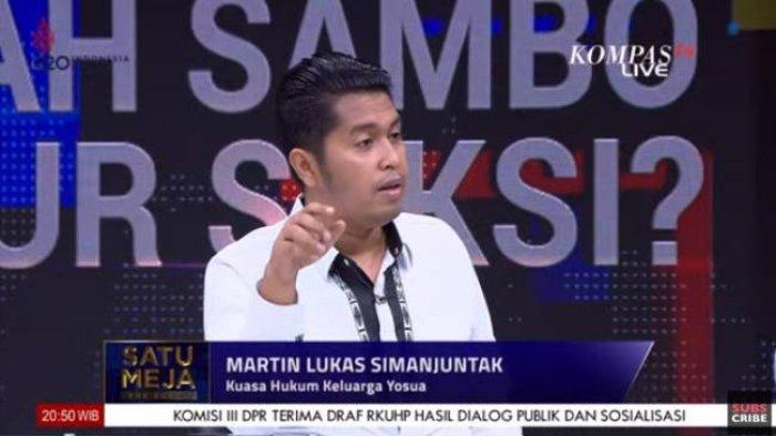 ART Ferdy Sambo Menghilang, Martin Sebut Alasan Yosua Dibunuh dan Tak Kasih Kesempatan Klarifikasi