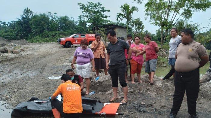 Mayat Wanita Tanpa Celana dengan Luka di Kepala Ditemukan di Sungai Lau Tengah Deli Serdang
