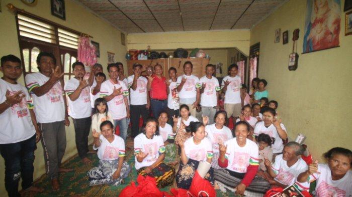 Menangkan Ganjar-Mahfud, Ketua DPD PDIP Sumut Sapa Akar Rumput Pelosok Taput Hingga Larut Malam