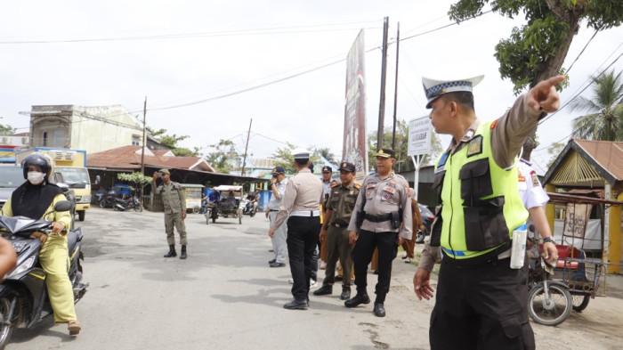 MUDIK - Menjelang mudik lebaran Idul Fitri 1447 H, Sat Lantas Polres Langkat melakukan pemetaan sejumlah titik rawan di wilayah Kabupaten Langkat, Sumatera Utara, Rabu (4/3/2026).