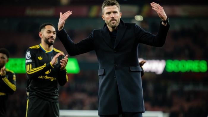 KEAJAIBAN CARRICK - Pelatih Manchester United, Michael Carrick buat keajaiban dalam 12 hari, di mana berhasil mengalahkan Manchester City dan Arsenal di Liga Inggris 2025/2026.