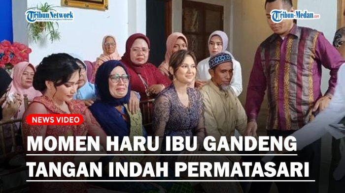 Momen Haru Ibunda Nursyah Gandeng Tangan Indah Permatasari Sambil Menangis