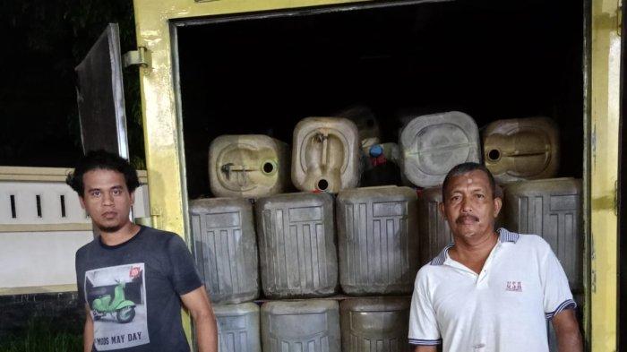 Dugaan Perdagangan BBM Ilegal Diungkap Denintel Kodam I BB, Akan Diperjualbelikan di Medan Tembung