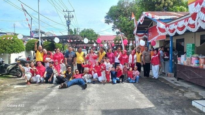 Meriahkan HUT RI ke-78, Polsek Batang Toru Gelar Berbagai Perlombaan