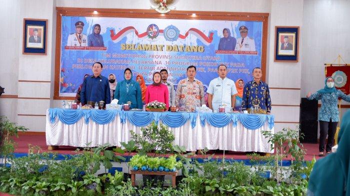 TP PKK Pemprov Sumut Lakukan Monitoring Pelaksanaan 10 Program Pokok PKK di Kabupaten Deliserdang