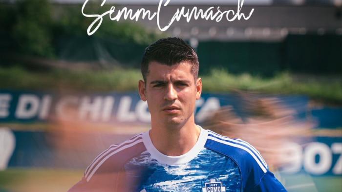 GABUNG COMO - Alvaro Morata resmi gabung Como 1907. Klub Serie A Liga Italia, Como akhirnya menyelesaikan proses transfer Alvaro Morata.