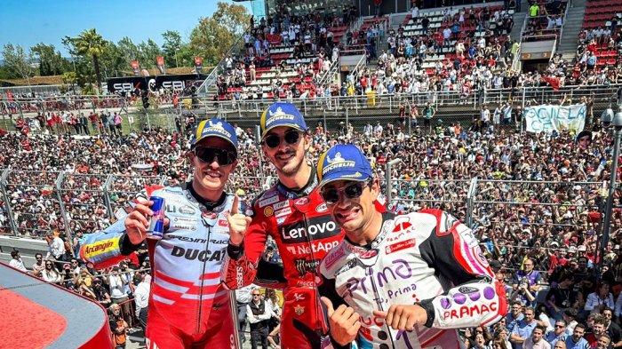 MotoGP Italia 2024, Jorge Martin Dejavu Ditikung Marc Marquez Buru No 1 Ducati