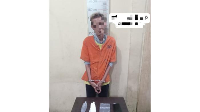 Pria di Langkat Diringkus saat Mengendarai Motor, Polisi Temukan 7,58 Gram Sabu