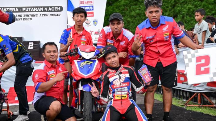 Nabil, Pebalap Muda Binaan Honda