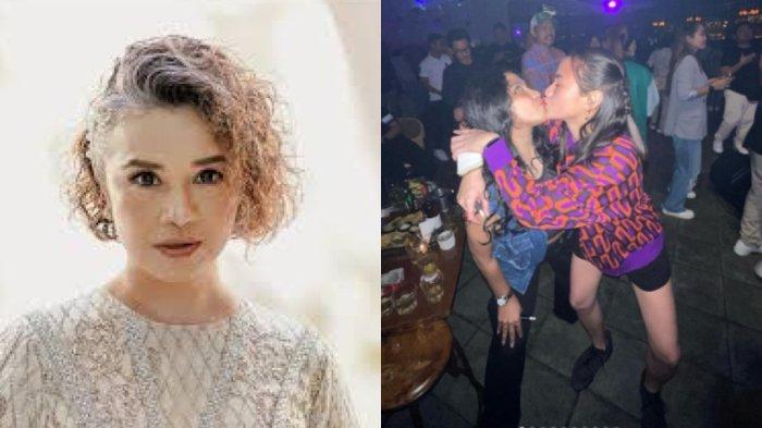 HEBOH Nadine Emmanuela, Anak Musisi Ruth Sahanaya Ciuman Sesama Jenis di Klub Malam