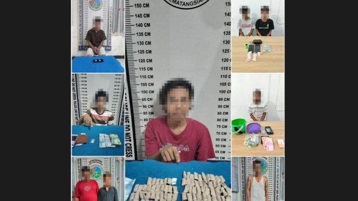 Polres Siantar Tangkap 9 Pengedar Narkoba, 5 di Antaranya Residivis