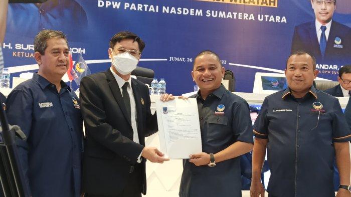 Nasdem Sumut Beri Tujuh Kader Surat Tugas Untuk Maju di Pilkada 2024, Berikut Nama-namanya