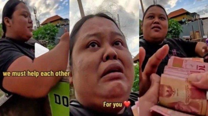 NASIB Mujur Wanita Pedagang Donat Usai Beri Donat Gratis ke Bule, Dikasih Rumah dan Uang Sekardus