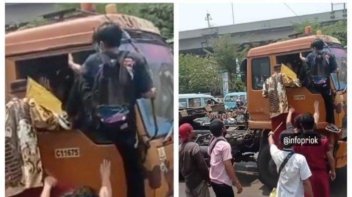 Nasib Supir Truk Dikeroyok Pengantar Jenazah, Nekat Melaju saat Jalan Ditutup hingga Tabrak Pemotor
