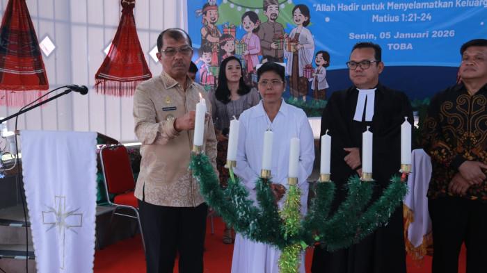 Natal Nasional Digelar di Toba