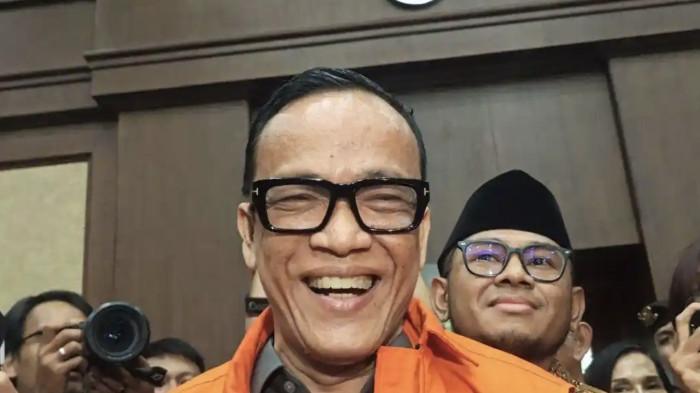 NOEL EBENEZER - Terdakwa mantan Wakil Menteri Ketenagakerjaan Immanuel Ebenezer Gerungan alias Noel Ebenezer di PN Tipikor Jakarta Pusat, Kamis (4/6/2026). Noel Ebenezer mengingatkan Presiden Prabowo untuk mewaspadai potensi gejolak politik dan sosial.