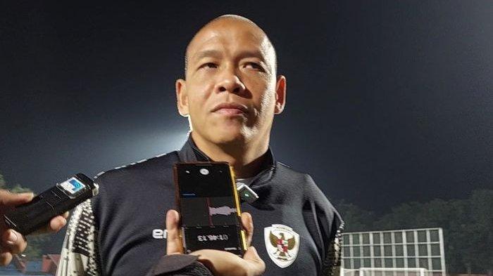 Pelatih timnas U-17 Indonesia, Nova Arianto 