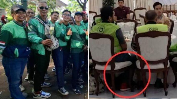 SOSOK Ojol Pakai Sepatu Nike Air Jordan Saat Bertemu Wapres Gibran Buka Suara: Ini Rp200 Ribu