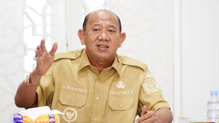 Oleh Syah Afandin, Bupati Kabupaten Langkat