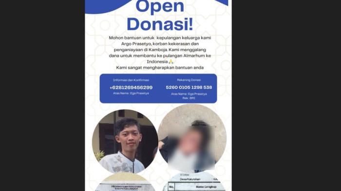 Keluarga Open Donasi agar Jasad WNI Asal Langkat yang Meninggal di Kamboja Bisa Pulang ke Tanah Air