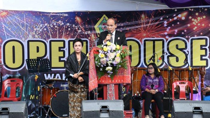 Wabup Samosir Martua Sitanggang Gelar Open House 2024