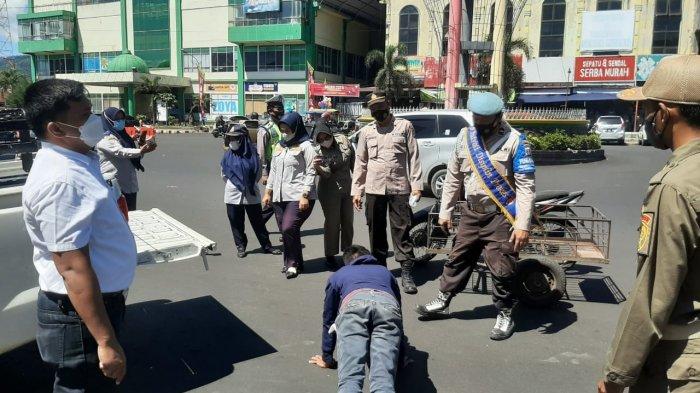 Gencarkan Operasi Yustisi, Polres Padangsidimpuan Tegur 24 Pelanggar Prokes
