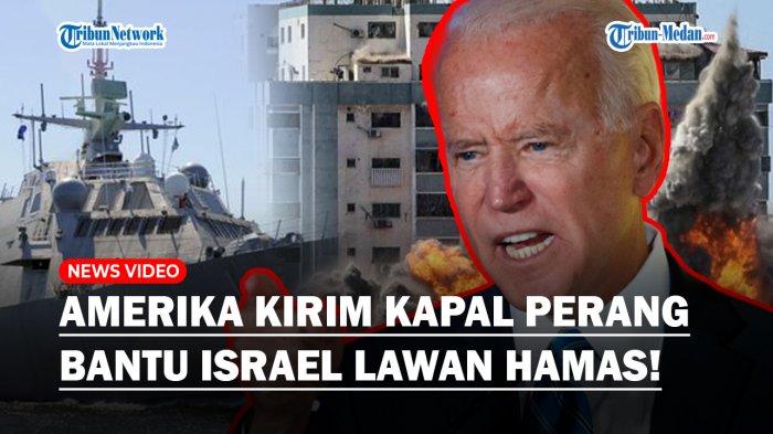 Presiden AS Ikut Campur, Kapal Perang Terbesar Bertenaga Nuklir Dikirim ke Israel untuk Lawan Hamas