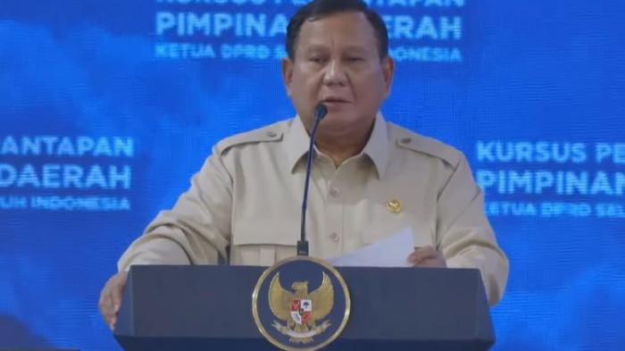 PIDATO PENUTUPAN RETRET Presiden Prabowo