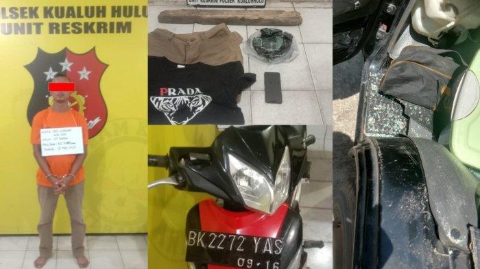 Pukul Sopir yang Sedang Ganti Ban Pakai Broti yang Menolak Dipungli, DG Ditangkap Polres Labuhanbatu