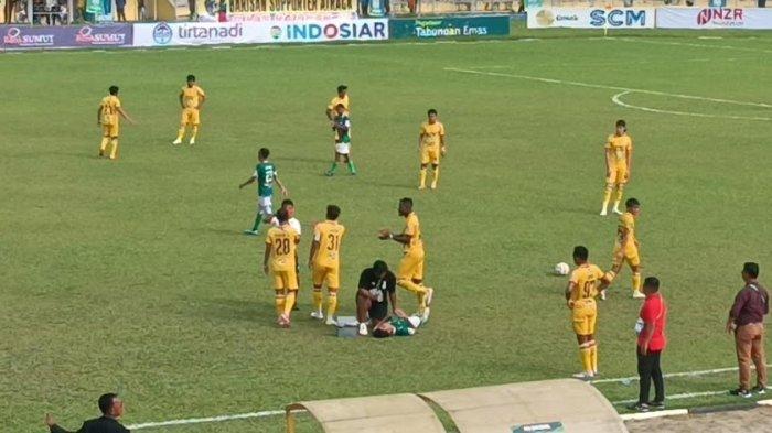 PSMS vs Semen Padang Imbang 1-1, Pertandingan Hujan Kartu