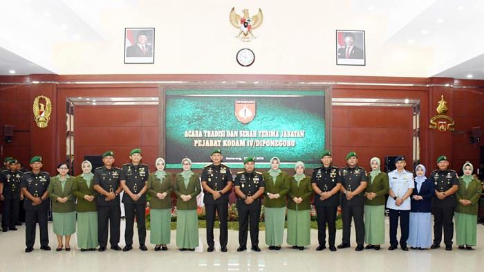 Pangdam IV/Diponegoro Mayjen TNI Achiruddin pimpin sertijab