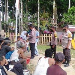 Tempuh Jalan Humanis, Mediasi Kapolsek Hutaimbaru terkait Pemagaran TPU Sukses Berdamai
