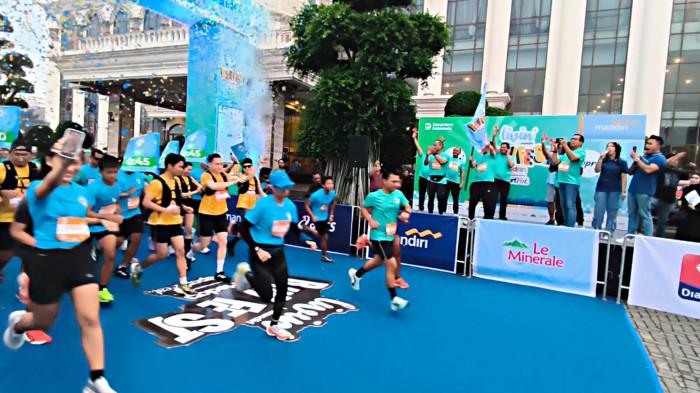 Ribuan Warga Medan Antusias Ramaikan Livin by Mandiri RUNFEST 2025