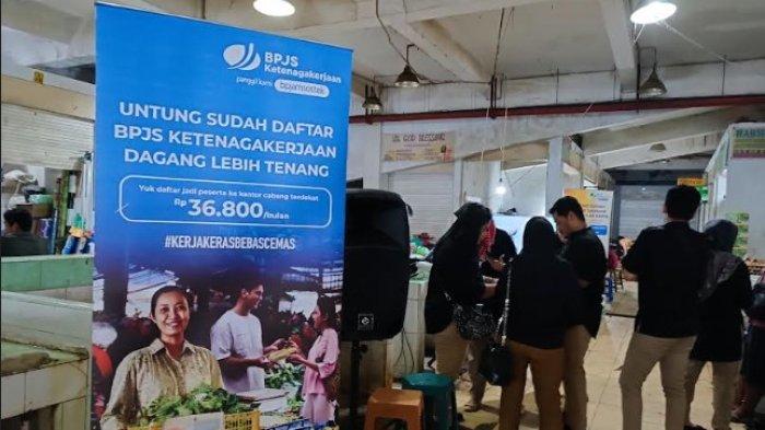 BPJS Ketenagakerjaan Tanjung Morawa Berikan Edukasi dan Perlindungan kepada Pekerja di Pasar Delitua