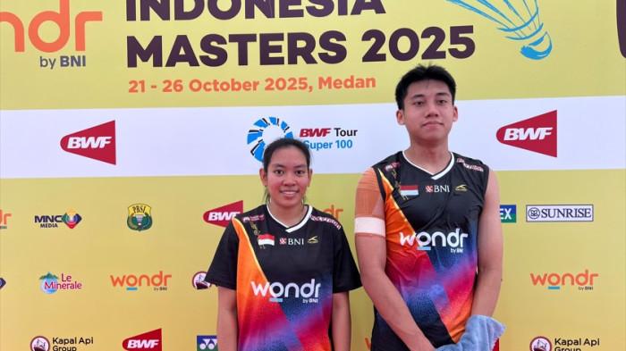 Faza/Salsabila Lolos ke Semifinal setelah Tumbangkan Rekan Senegara di Indonesia Masters 2025