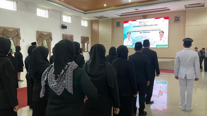 13 Kursi Eselon II Kosong di Pemkab Deli Serdang, Bupati akan Lantik 2 Orang sebelum Dilelang