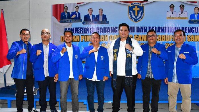 Bupati Vandiko Ajak GAMKI Samosir Menjadi Motor Pembangunan di Samosir