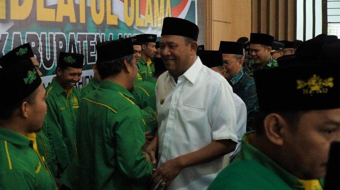 Hadiri Pelantikan PCNU Kabupaten Langkat, Plt Bupati Syah Afandin Harap Lahirkan Cendekiawan Muda