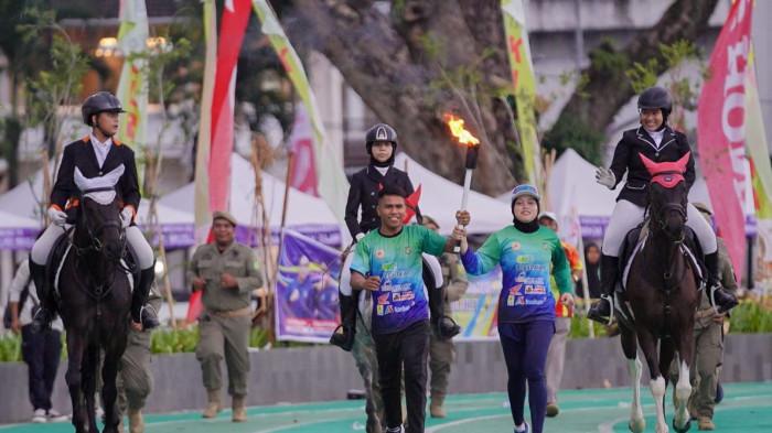 Meriahkan Pembukaan Porkot, Pordasi Medan Beri Warna Tersendiri