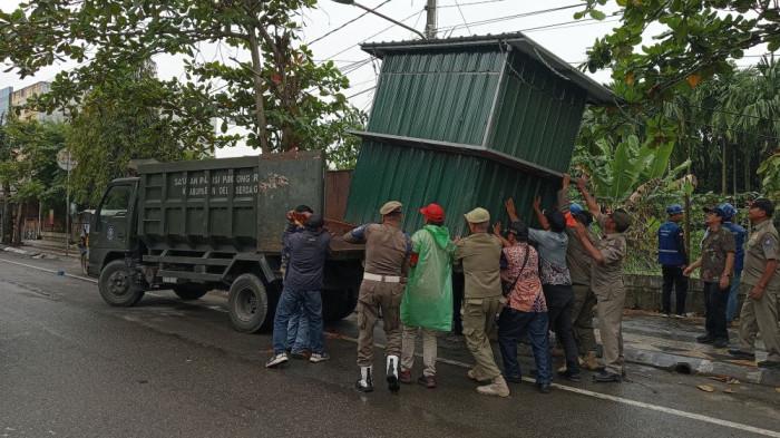 PKL di Jalan Diponegoro Ditertibkan, Camat Lubukpakam Relokasi Pedagang ke Jalan Sutomo