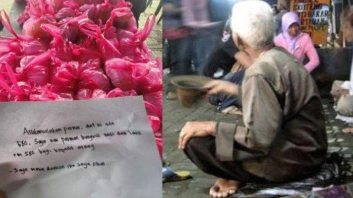 VIRAL Anak Sengaja Tinggalkan Uang Rp1,9 Juta di Warung Makan, Tulis Pesan Minta Ibunya Didoakan