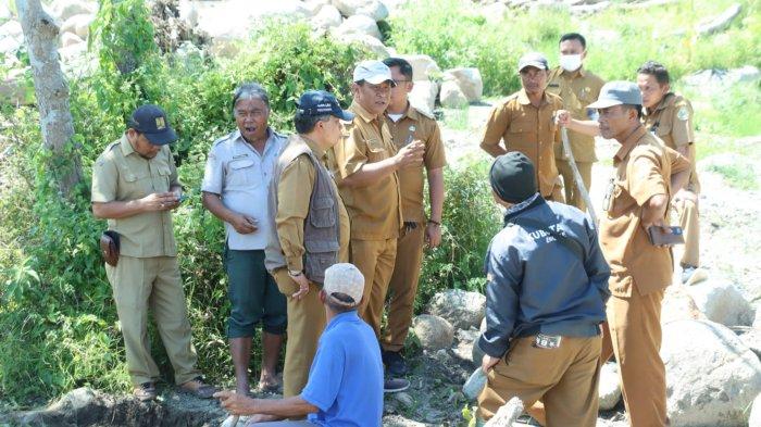 Pemkab Samosir Kebut Penataan Lahan Pertanian Warga Pasca Banjir Bandang di Kenegerian Sihotang