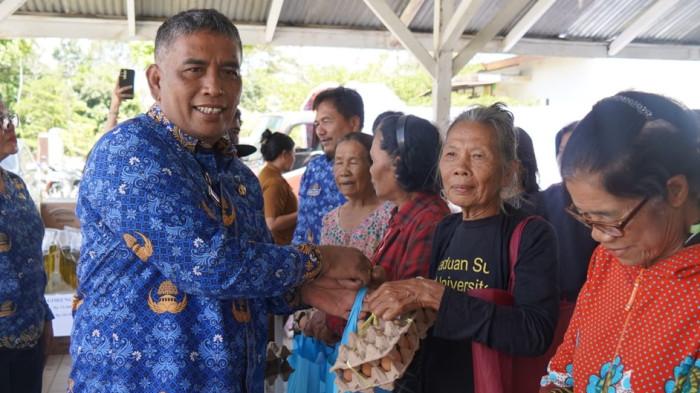Pemkab Toba Gelar Pasar Murah di Kecamatan Siantar Narumonda, Berikut Barang yang Dijual