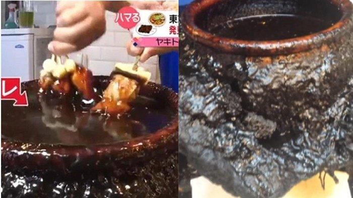 Penampakan Alat Masak Tidak Dicuci Selama 60 Tahun, Rahasia Kenikmatan Warung Sate Legendaris