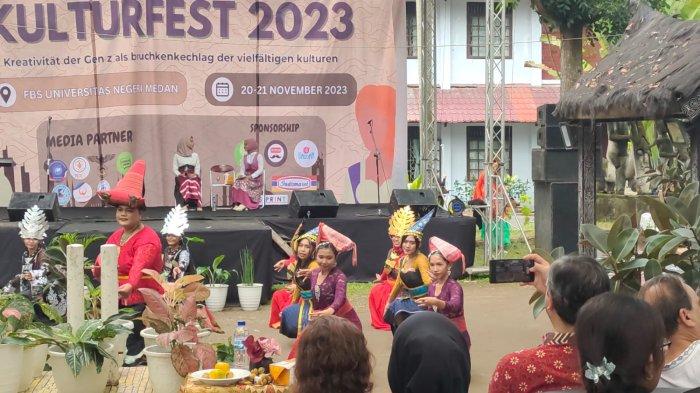 Tarian hingga Kuliner dari 2 Budaya Ramaikan Kulturfest 2023 di Unimed
