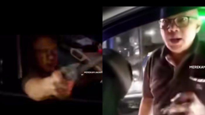 Pengendara Pajero Jadi Koboy, Todongkan Sajam ke Pengendara Lain, Tak Terima Karena Tak Diberi Jalan