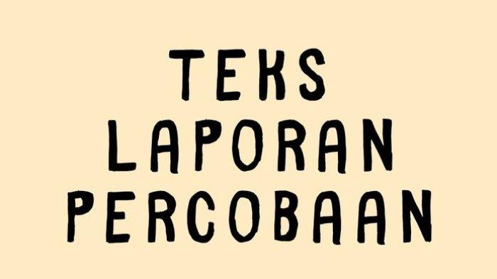 Teks Laporan Percobaan : Pengertian, Tujuan, Struktur dan Cirinya, Materi Belajar Bahasa Indonesia