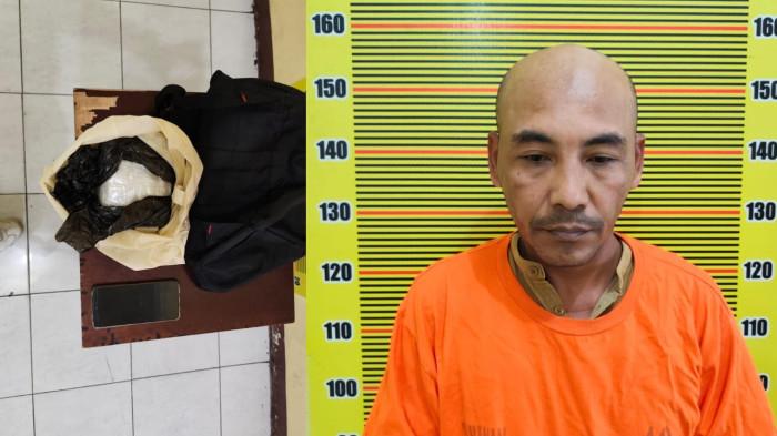 Polda Sumut Gagalkan Penyelundupan 1 Kg Sabu Tujuan Pekanbaru