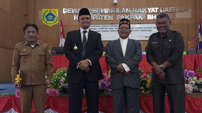 Wakil Bupati H Mutsyuhito Solin Hadiri Sidang Paripurna Penyampaian Hasil Reses DPRD Pakpak Bharat
